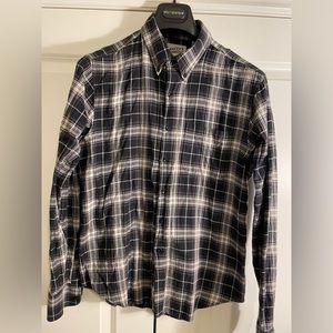 Naked and Famous Plaid Button Down